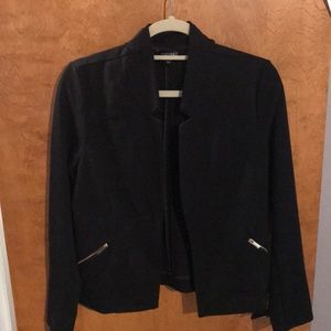 Black business interview blazer